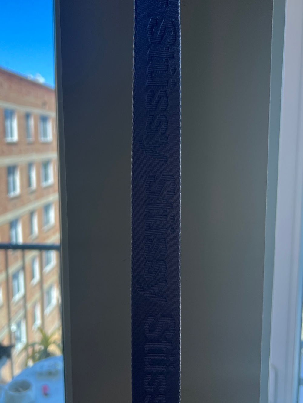 Stüssy Lavender Fabric Belt with Black Buckle - Picture 3 of 6